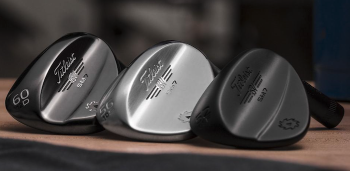 The new Vokey SM7 wedges from Titleist
