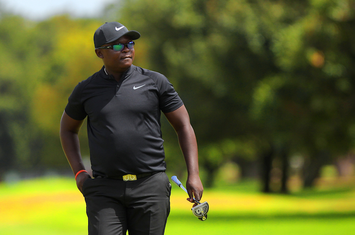 Toto Thimba during day 2 of the 2018 Cape Town Open