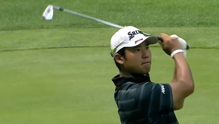 Hideki Matsuyama at the WGC-Bridgestone