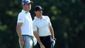 Rory McIlroy and Justin Thomas