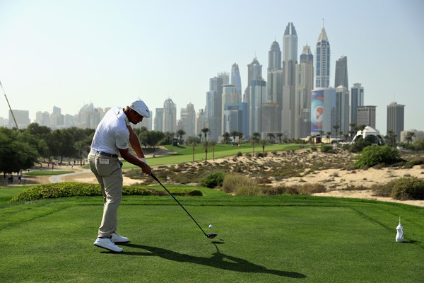 Bryson DeChambeau in Dubai