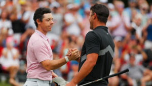 Rory McIlroy and Brooks Koepka