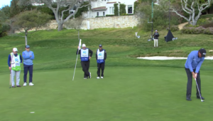 Phil Mickelson at Pebble Beach