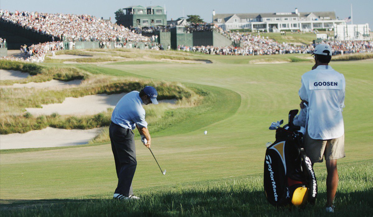 Var spelas us open golf. Гольф в США.