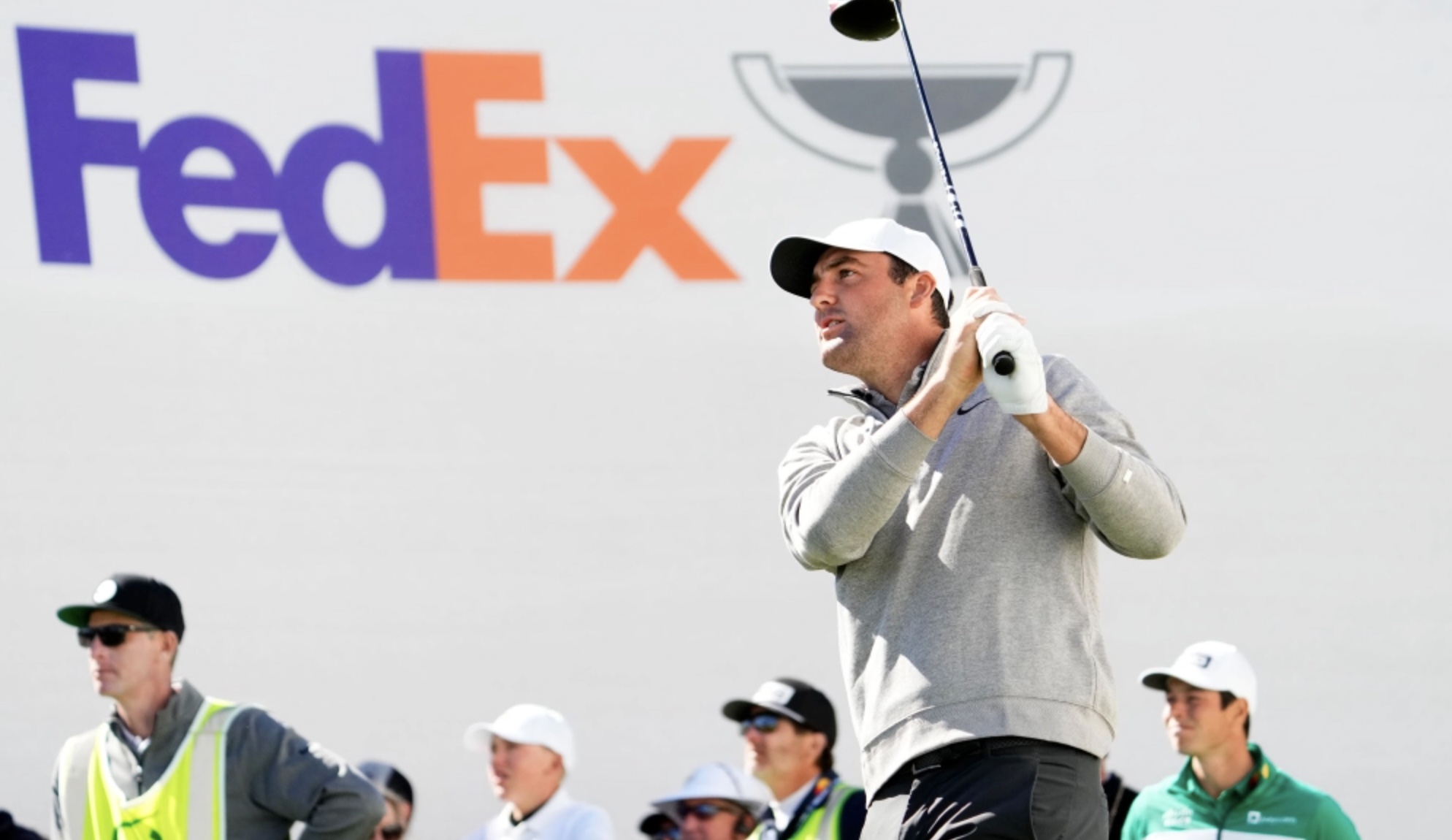 Scheffler Leads Rahm As Darkness Halts Phoenix Open