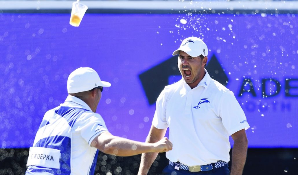 Chase Koepka beer ace 23 Apr 2023