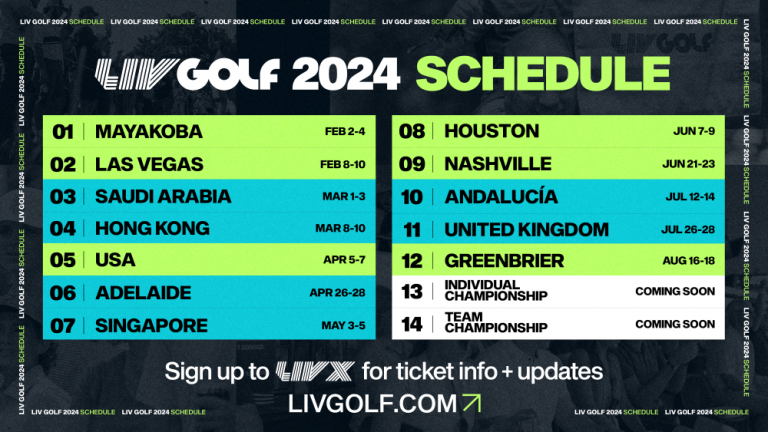 LIV Schedule 2024 Compleat Golfer   LIV Schedule 2024 768x432 