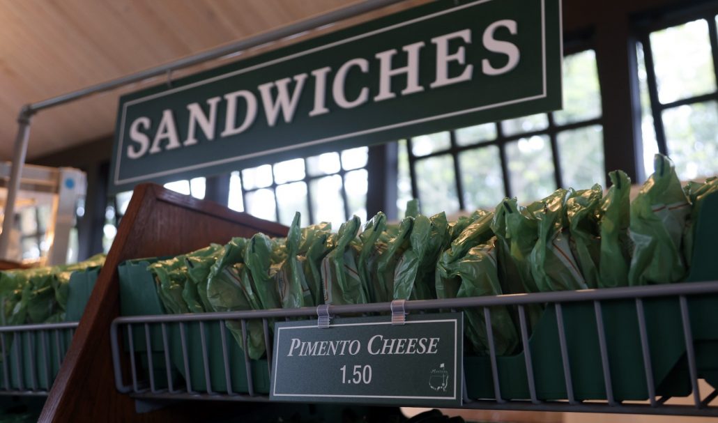 Masters sandwiches Andrew Redington/Getty Image