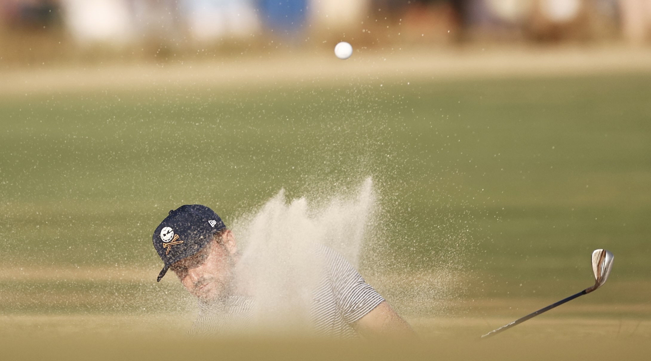 Bryson DeChambeau 17 June bunker 2 Jared C Tilton Getty Images