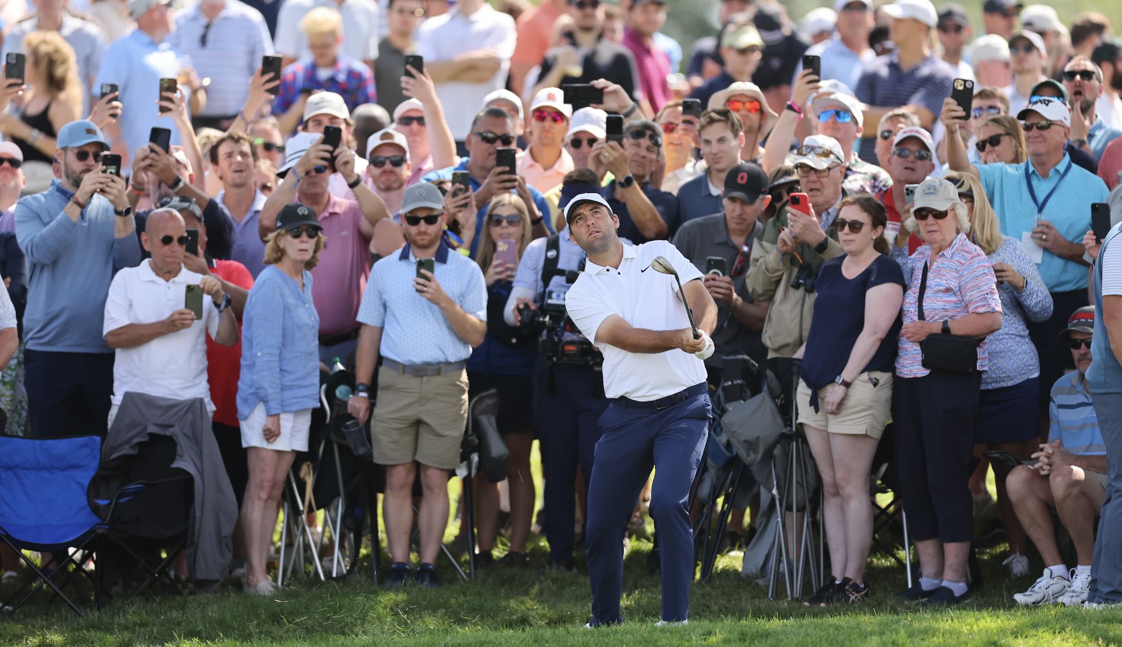 Scottie Scheffler 7 June 2024 Michael Reaves Getty Images