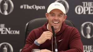 Rory McIlroy 16 Ju;y 2024 Harry How Getty Images