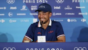 Xander Schauffele 20 July 2024 Kevin C Cox Getty Images