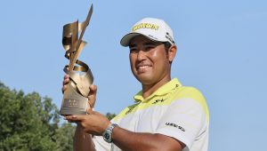 Hideki Matsuyama 18 Aug 2024 Andy Lyons Getty Images