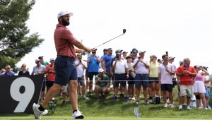 Jon Rahm 17 Aug 2024 Isaiah Vazquez Getty Images