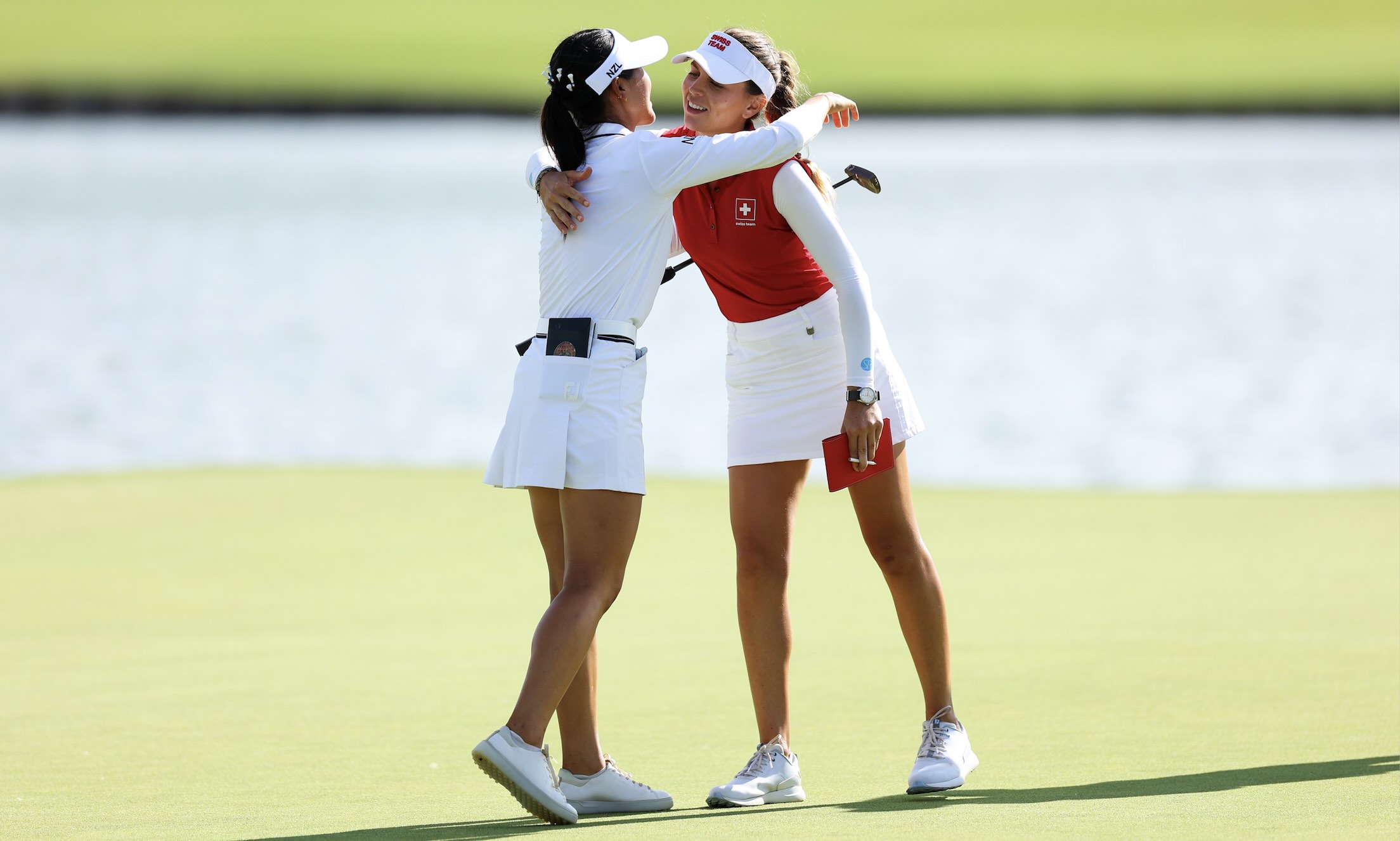 Lydia Ko Morgane Metraux 9 Aug 2024 Andrew Redington Getty Images