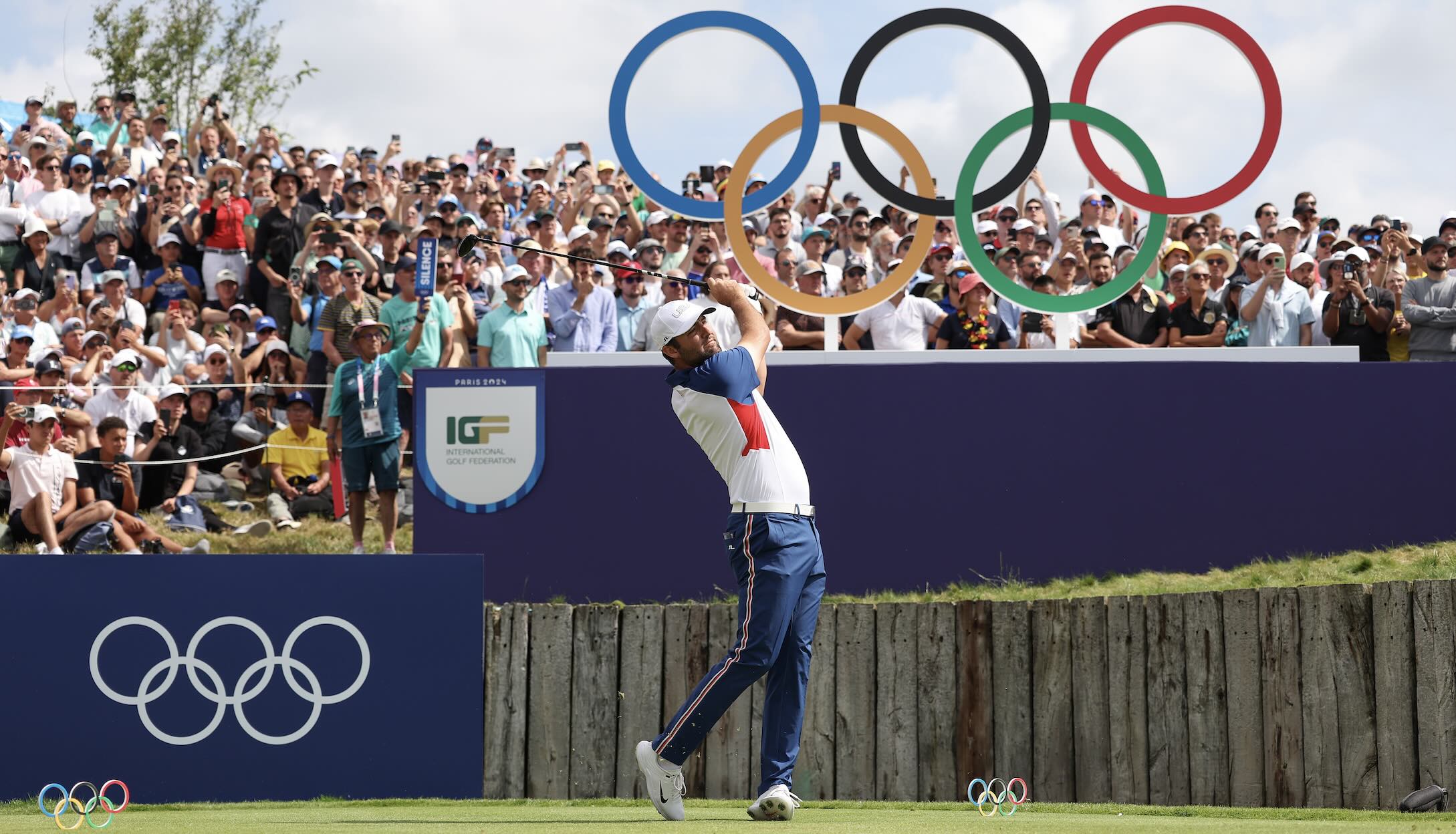 Scottie Scheffler 4 Aug 2024 Kevin C Cox Getty Images