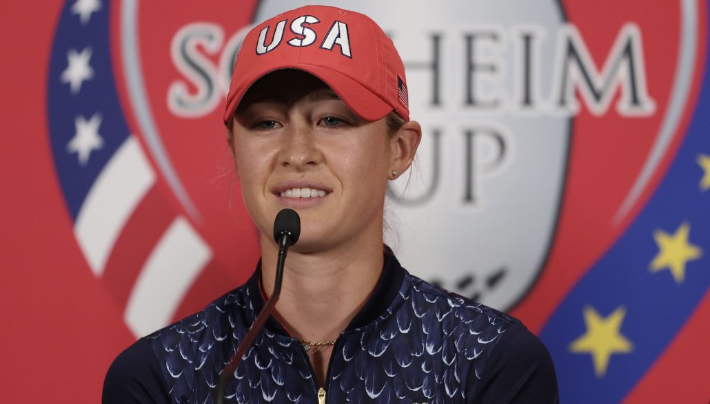 Nelly Korda 10 Sep 2024 Gregory Shamus Getty Images