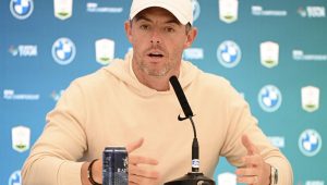 Rory McIlroy 18 Sep 2024 Ross Kinnaird Getty Images