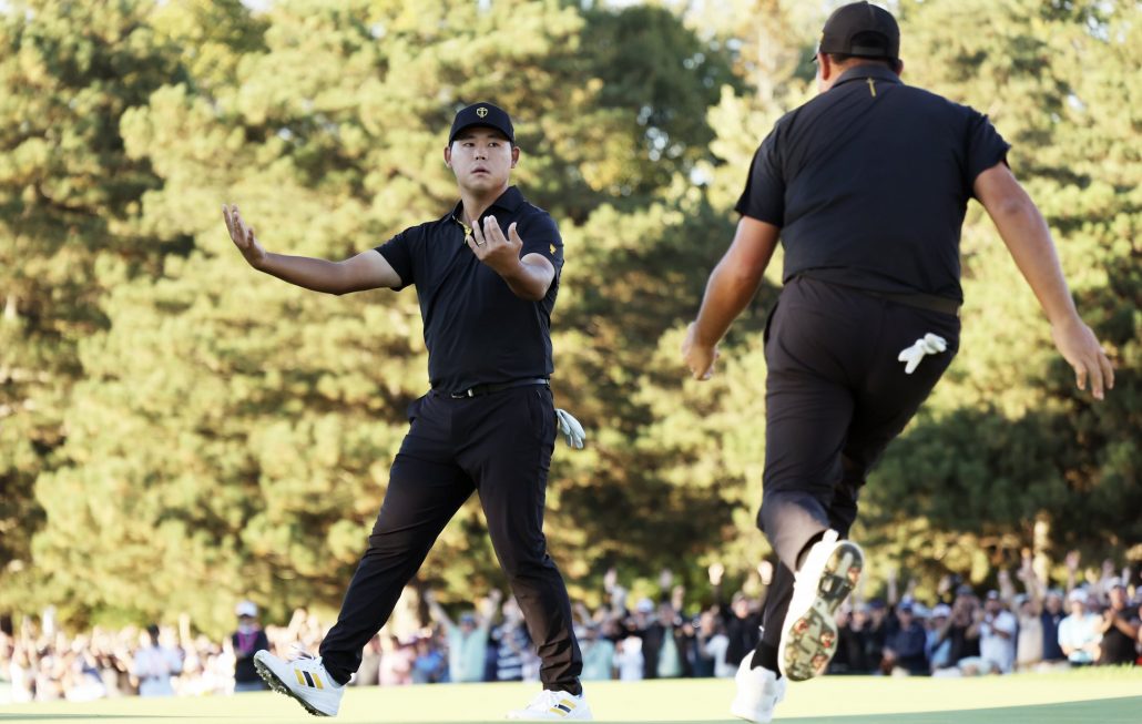 Si Woo Kim 27 Sep 2024 Harry How Getty Images