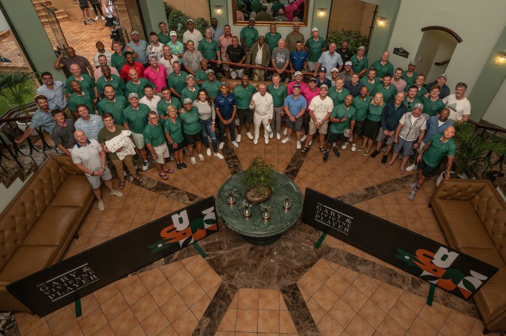 Player’s golf family unites