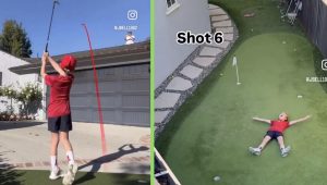 Bryson DeChambeau over-a-house hole-in-one challenge