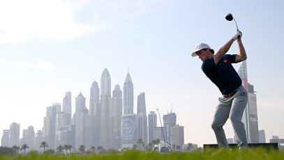 David Ford 16 Jan 2025 Dubai Desert Classic Ross Kinnaird Getty Images