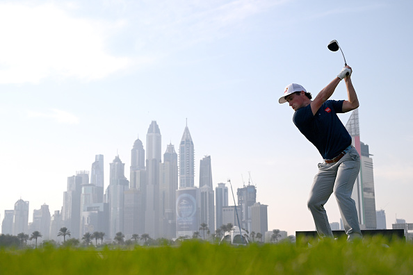 David Ford 16 Jan 2025 Dubai Desert Classic Ross Kinnaird Getty Images