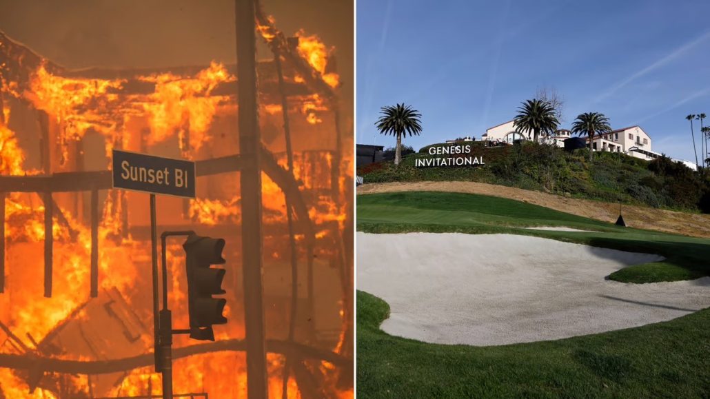 Riviera Country Club LA fires