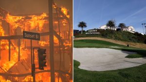 Riviera Country Club LA fires