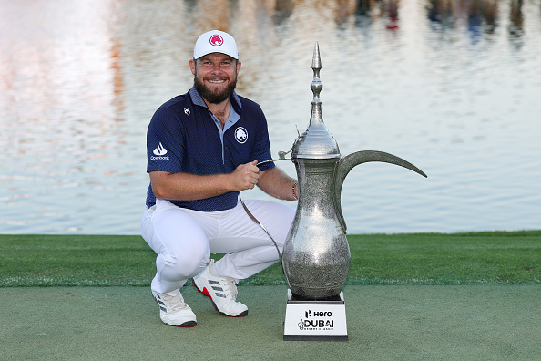 Tyrrell Hatton 19 Jan 2025 Dubai Desert Classic Richard Heathcote Getty Images