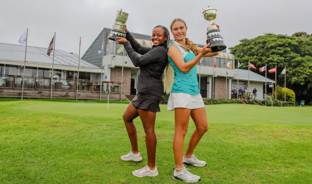 Mogomotsi Sebata Kesha Louw 26 Feb 2025 SA Women's Stroke Play Championship GolfRSA