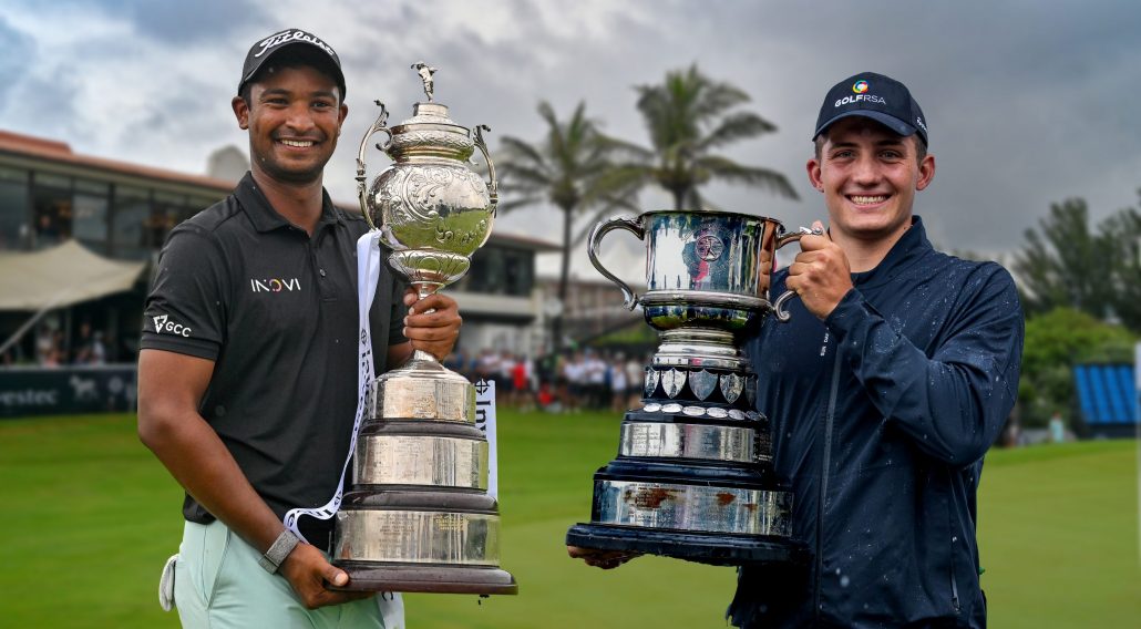 Christiaan Maas Dylan Naidoo 3 Feb 2025 Investec Sa Open GolfRSA