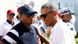 Tiger Woods and Barack Obama