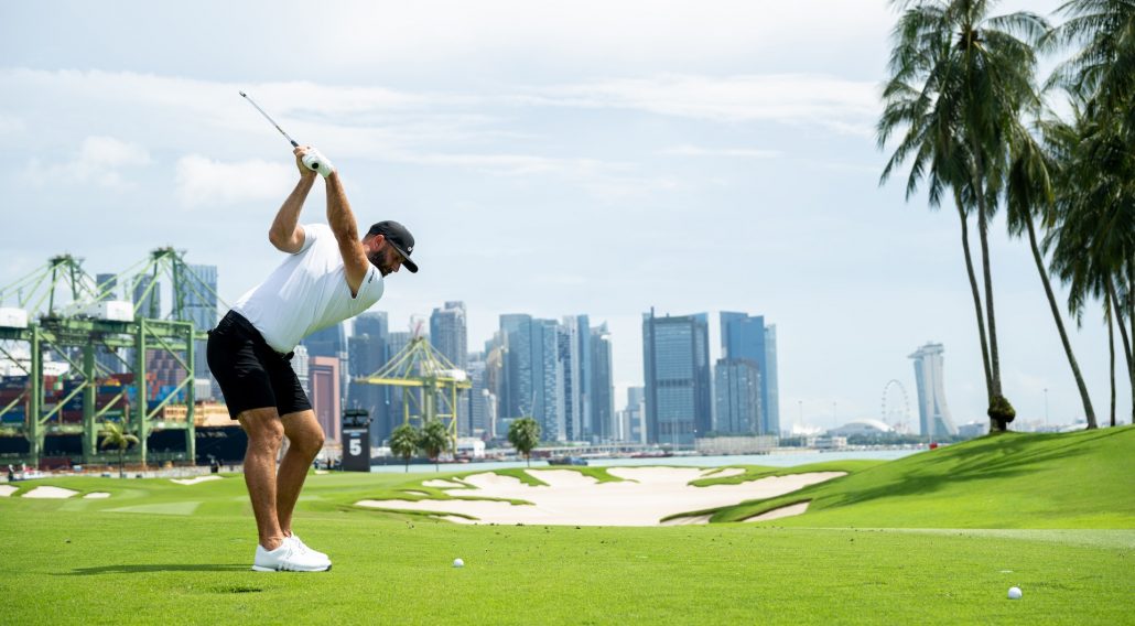 Dustin Johnson 14 Mar 2025 LIV Golf Singapore Charles Laberge LIV Golf