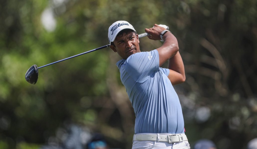 Dylan Naidoo 1 March Investec SA Open Carl Fourie Sunshine Tour